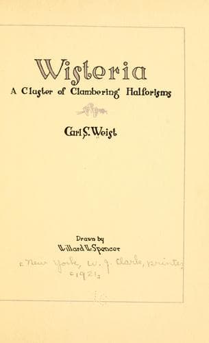 Wisteria (Waterstones Exclusive)